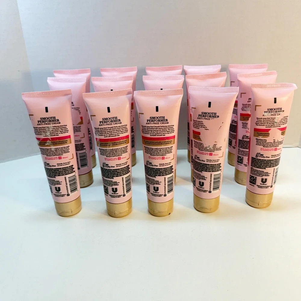 Lot of 15 Suave Smooth Performer Anti-Frizz Cream 4oz Tube Control & Shine